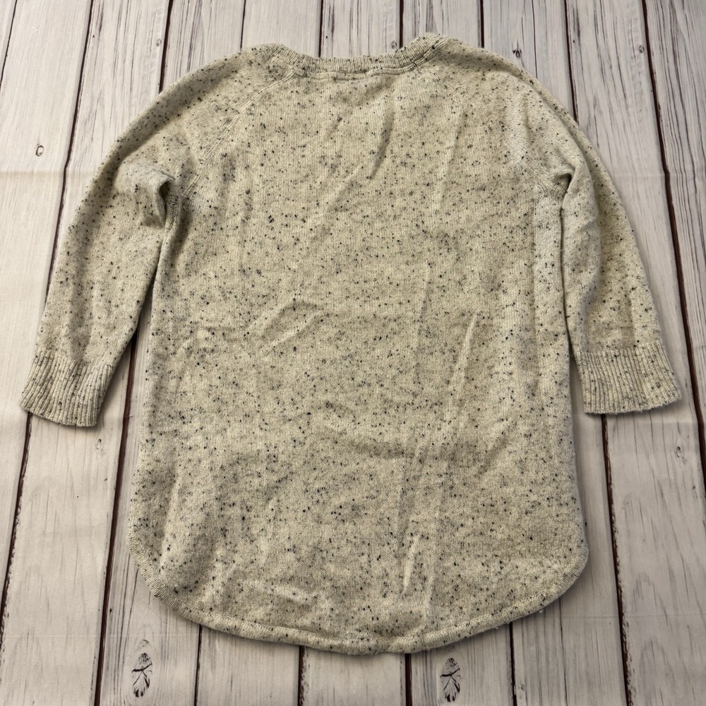 ATM Anthony Thomas Melillo Womens Cashmere Beige‎ Speck Lightweight Sweater XS - Picture 8 of 8
